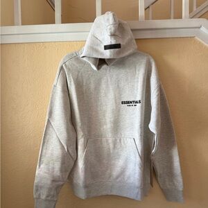 NWT Essentials Fear Of God Light Oatmeal Sweatshirt, Size Small